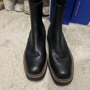 Sam Edelman Black Leather Boots